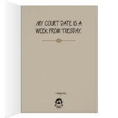 Dance Like No One Is Watching Funny Cow-Themed (Inside (Right))