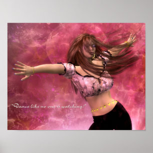 Dance Like No One Is Watching Poster