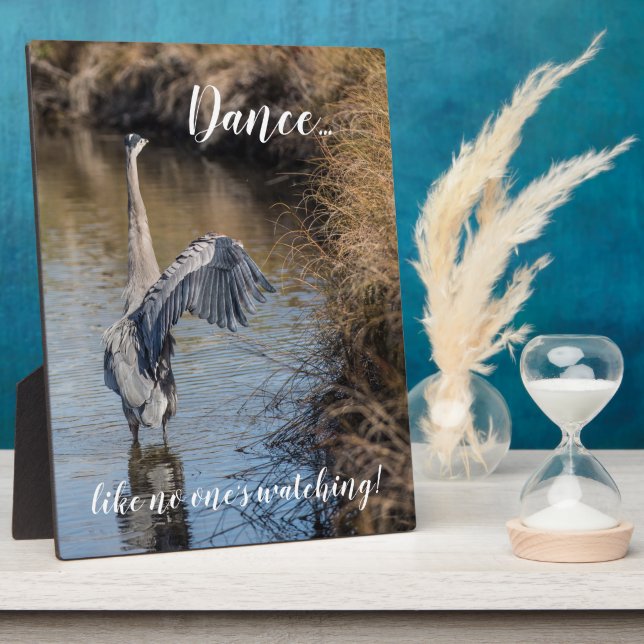 Dance Like No One's Watching 8x10 Easel  Plaque (Side)