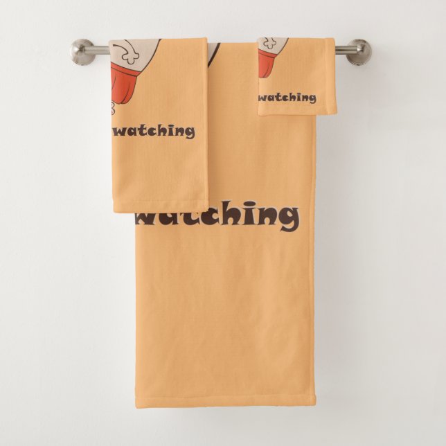 Dance like nobody is watching Pug Girl   Bath Towel Set (Insitu)