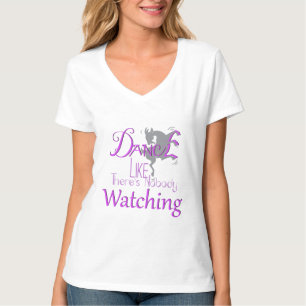 DANCE Like Nobody's Watching Goat (Orchid) T-Shirt