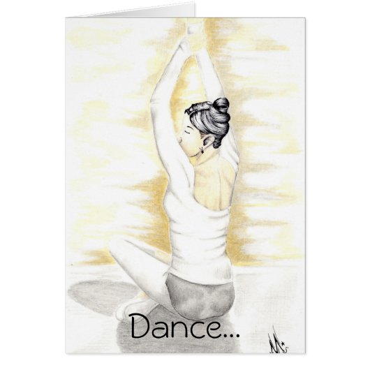 Dance like there's nobody watching! cards (Front)