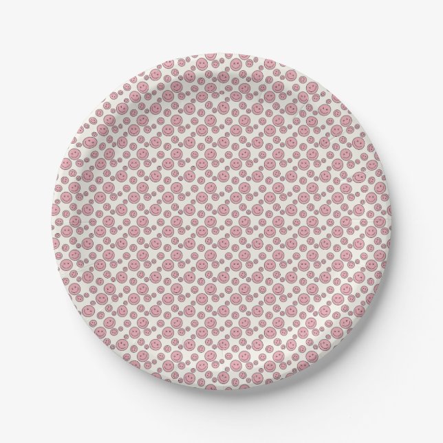 Dance Like Wildflowers In The Wind Paper Plates (Front)