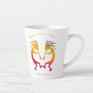 Dance Love Play Enjoy Life Latte Mug