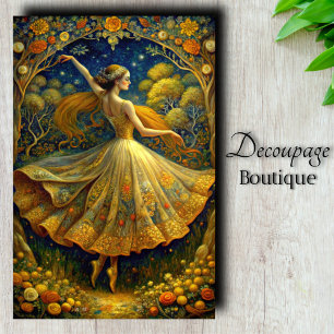 Dance Magic Decoupage Tissue Paper
