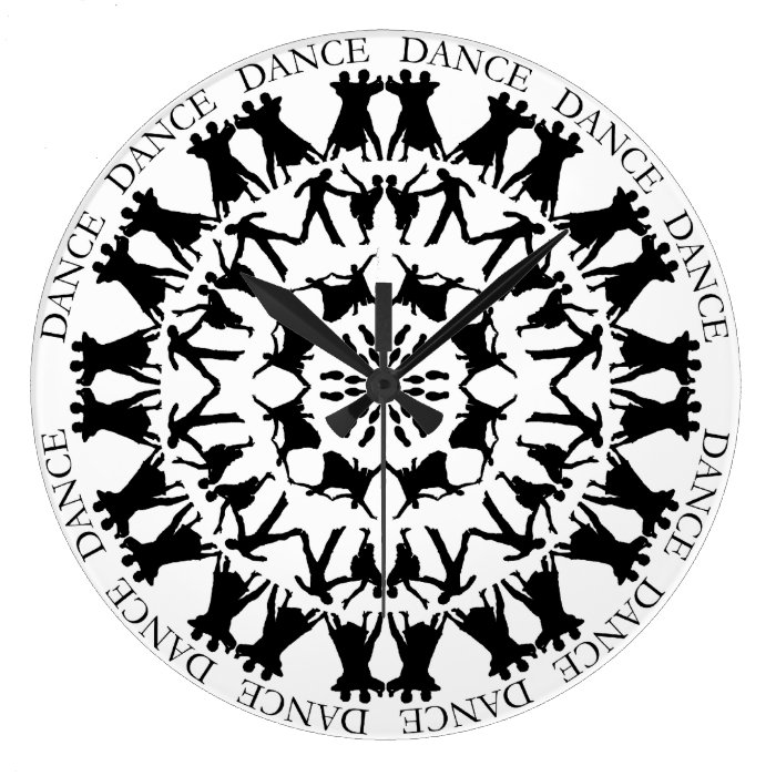 Dance Mandala Clock