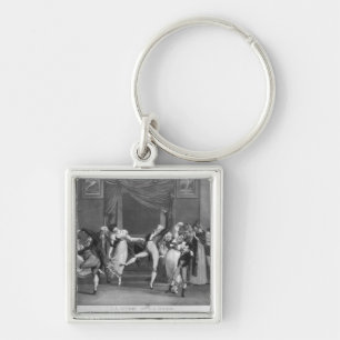 Dance mania, 1809 keychain