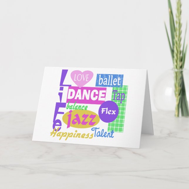 Dance Mix Card (Front)