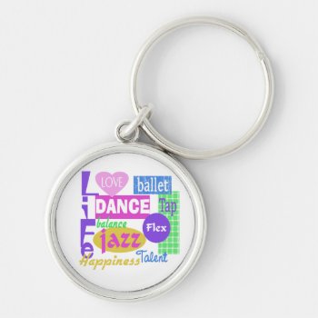 Dance Mix Keychain by tshirtmeshirt at Zazzle