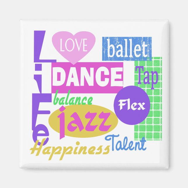 Dance Mix Magnet (Front)