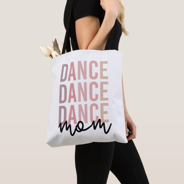 Dance Mom | Dance Mama | Dancer Mama Gifts Tote Bag (Close Up)