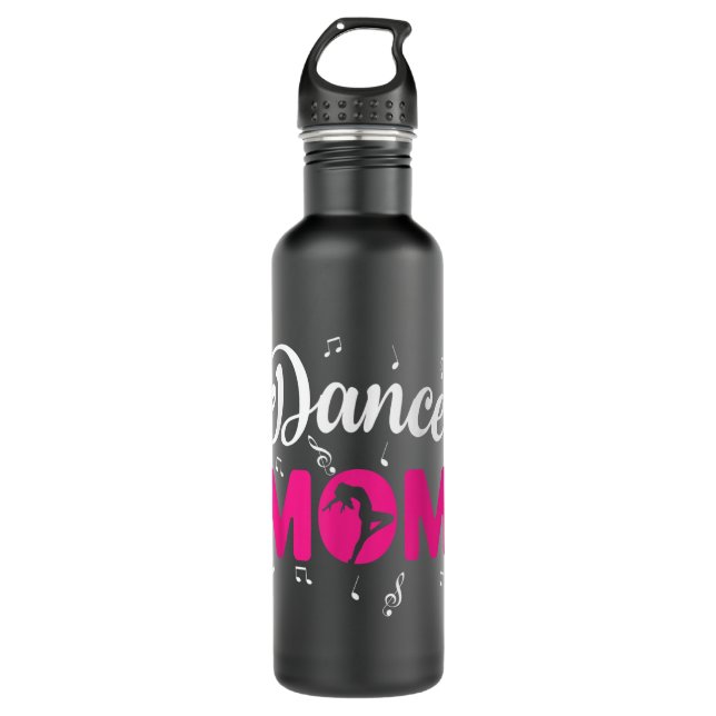 Dance Mom Dancing Mom Mom Who Loves Dancing Mother Stainless Steel Water Bottle (Front)