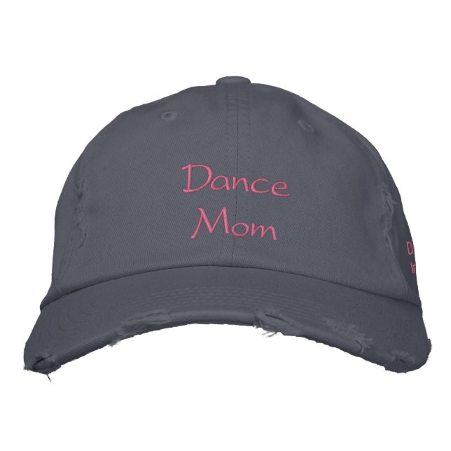 Dance Mom Embroidered Baseball Cap (Front)