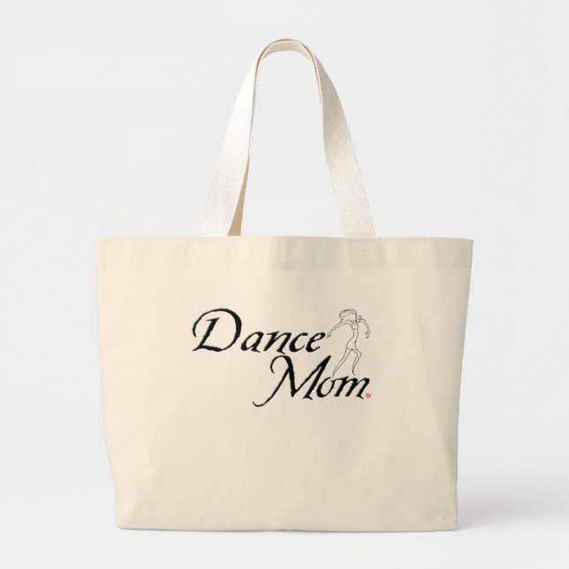 dance mom large tote bag (Front)