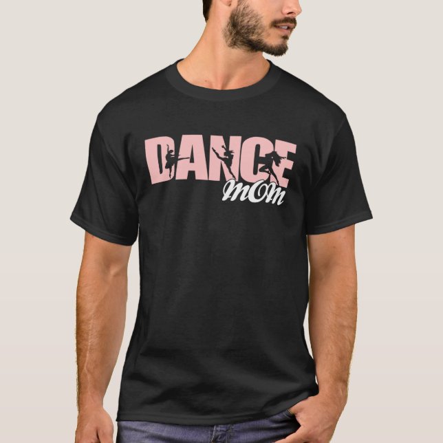 Dance Mom Momlife Dancer Mom Mother s Day Retro Wo T-Shirt (Front)