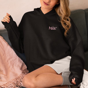 Dance Mom   Personalized Kids Names  Embroidered Hoodie