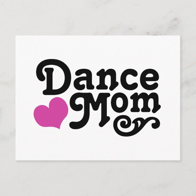 Dance Mom Postcard (Front)