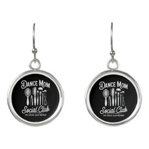 Dance Mom Social Club Mommy Earrings
