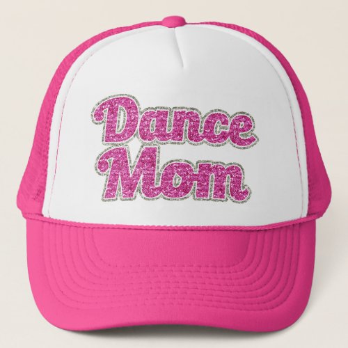 Dance Mom Womens Hat Glitter