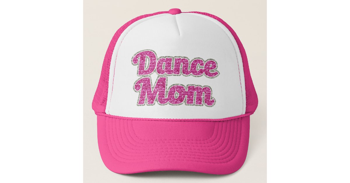 Dance Mom Women's Hat Glitter Zazzle
