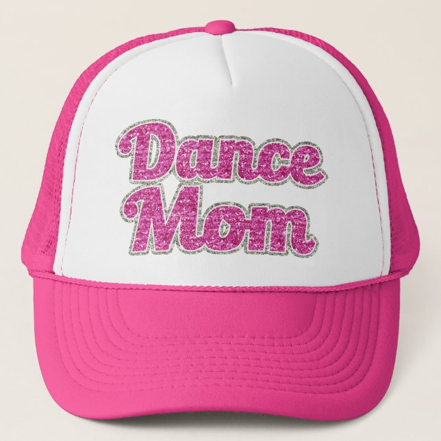 Dance Mom Women's Hat Glitter (Front)