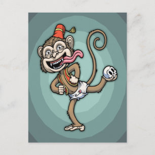 Dance, Monkey! Postcard