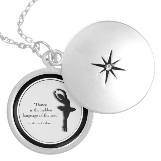 Dance Motivational Locket (Front)