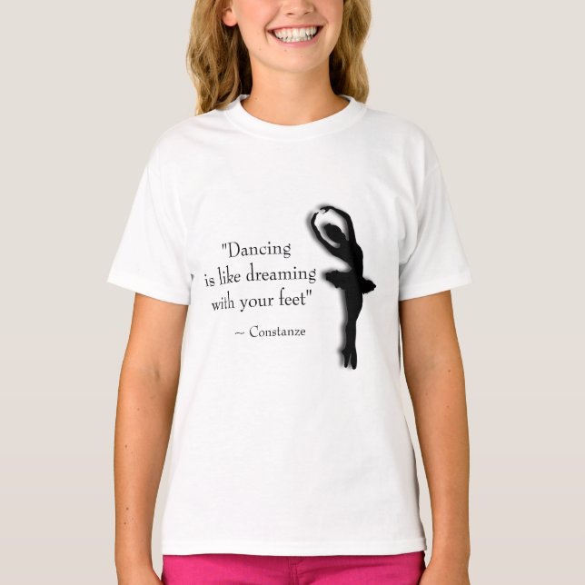 Dance Motivational T-Shirt (Front)
