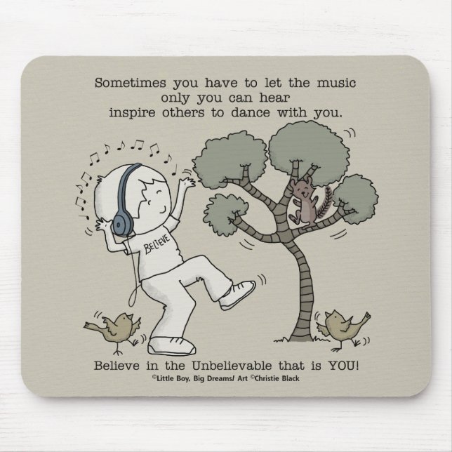 Dance Mouse Pad (Front)