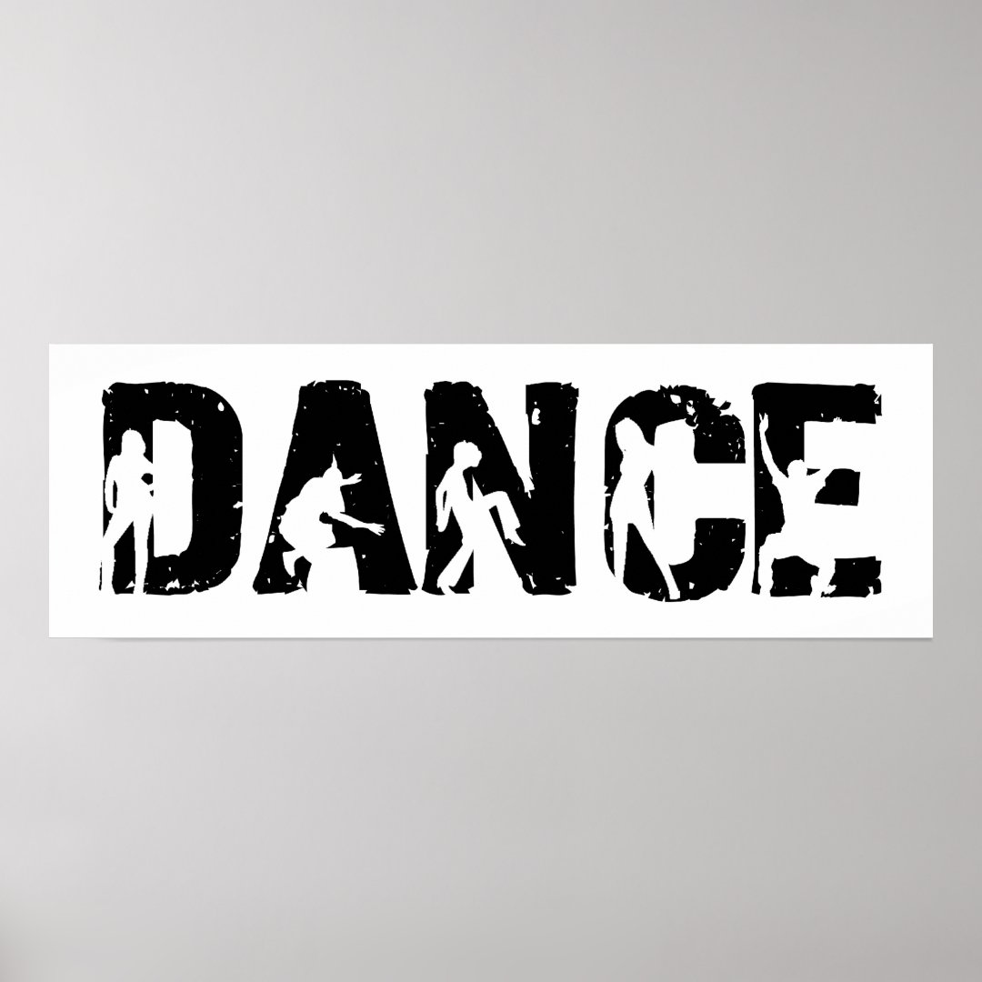 DANCE! Movers and Shakers Poster Zazzle