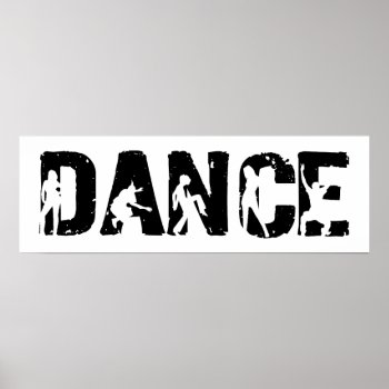 Dance! Movers And Shakers Poster by RetroZone at Zazzle