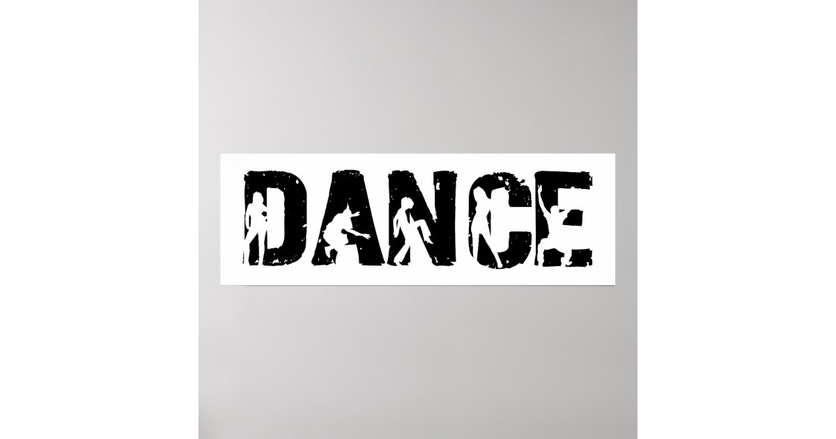 DANCE! Movers and Shakers Poster Zazzle