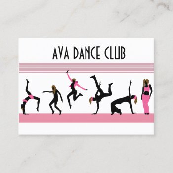 Dance Moves  Business Card by MG_BusinessCards at Zazzle