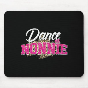 Dance nonnie leopard funny dancing nonnie mother's mouse pad