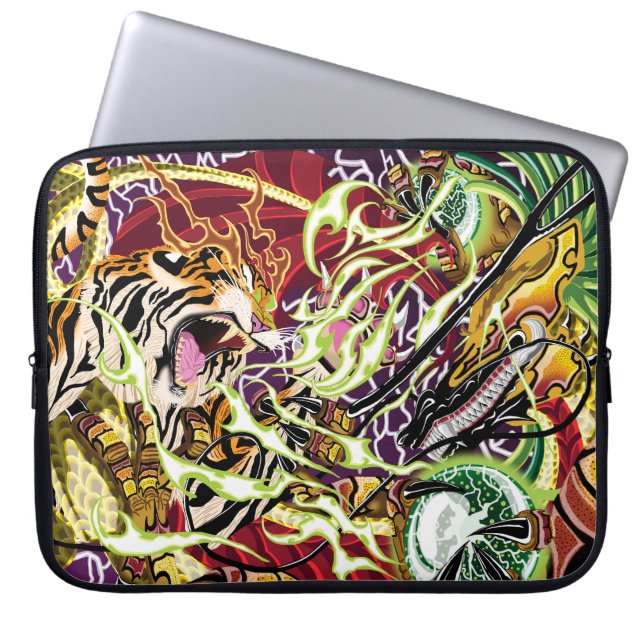 Dance Of Ascension Neoprene Laptop Sleeve (Front)
