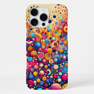 Dance of Colors: Dynamic and Striking Abstract Art iPhone 16 Pro Max Case