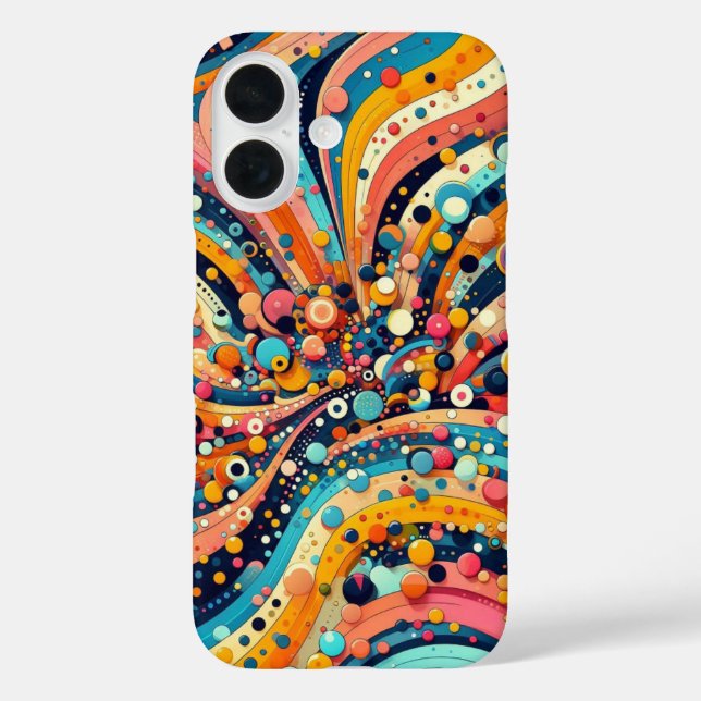 Dance of Colors: Dynamic Phone / iPad case (Back)