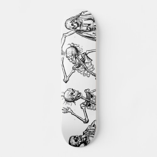 Dance Of Death By Michael Wolgemut 1493 Skateboard Deck
