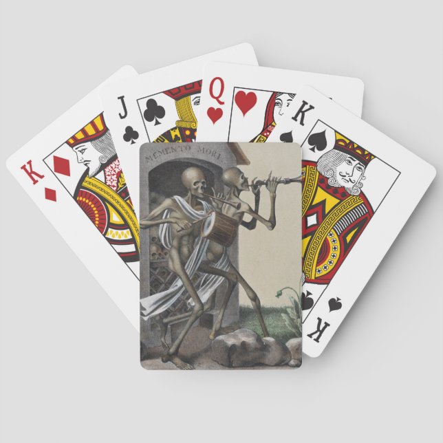 Dance of Death in Basel | Memento Mori Poker Cards (Back)