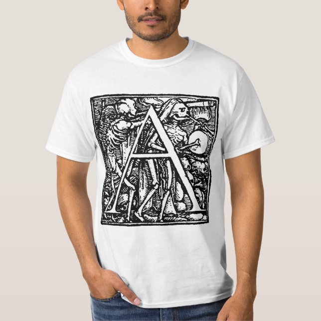 Dance of Death letter A shirt (Front)