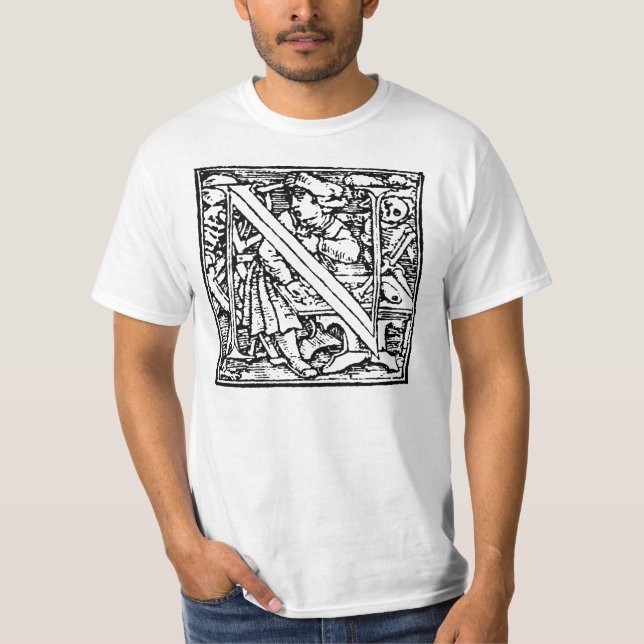 Dance of Death letter N Shirt (Front)