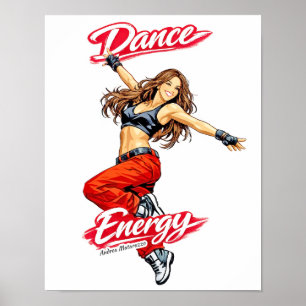 Dance of Energy and Freedom Poster