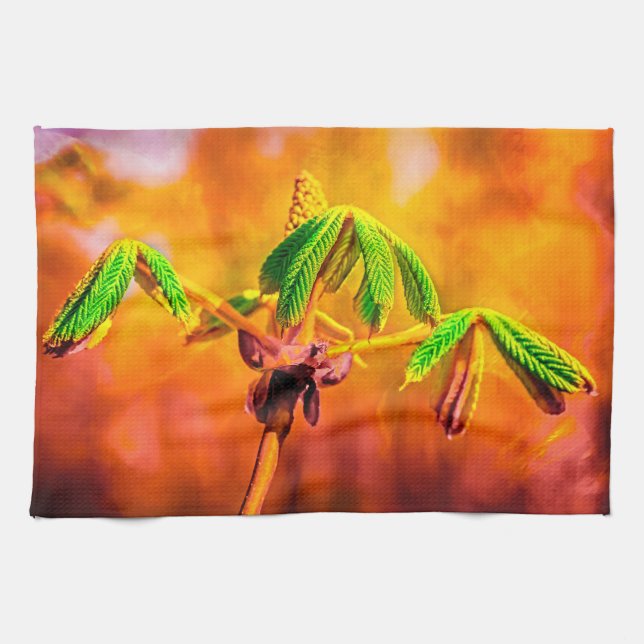 Dance Of Fire Towel (Horizontal)