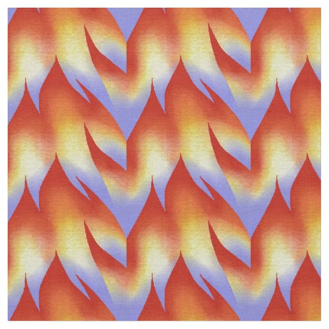 Dance of Flames Fabric (Close Up)