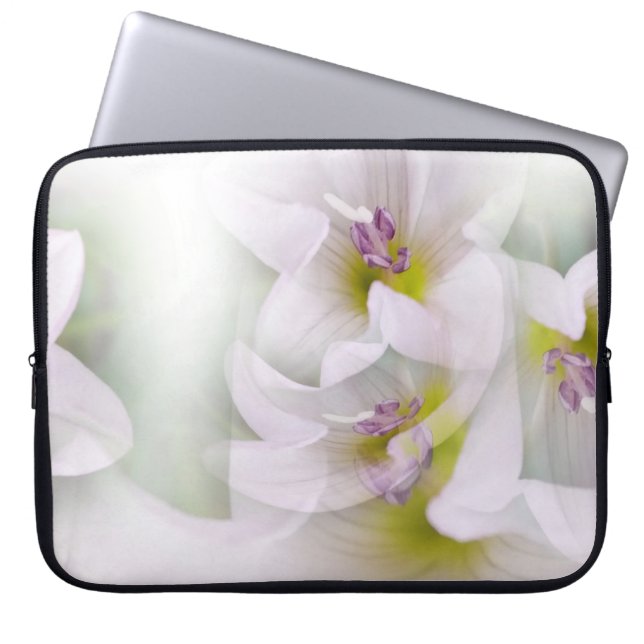 dance of flowers laptop sleeve (Front)
