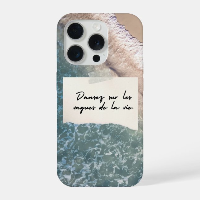 Dance of Life Waves Phone Case (Back)