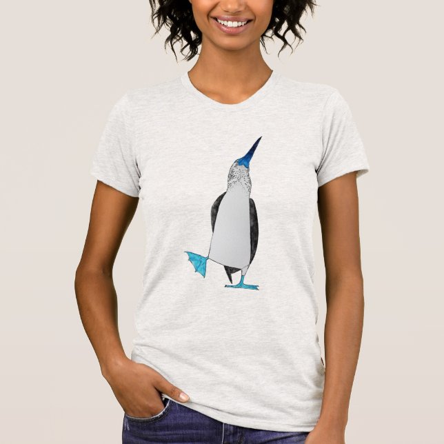 Dance of the Blue Footed Booby T-Shirt (Front)