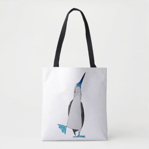 Dance of the Blue Footed Booby Two_sided Tote