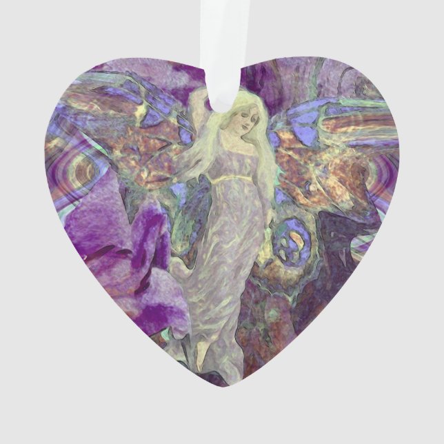 Dance of the Butterfly Fairy Ornament (Back)