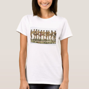 Dance of the Caroline Islanders, plate 22 from 'Le T-Shirt